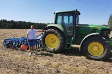Łukasz Włodarczyk uprawia w systemie ekologicznym.