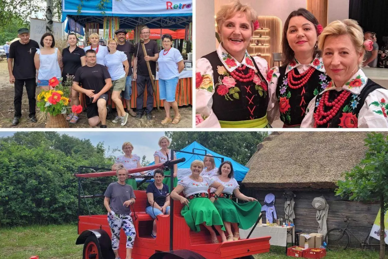 Gospodynie z KGW Retro Xężanki