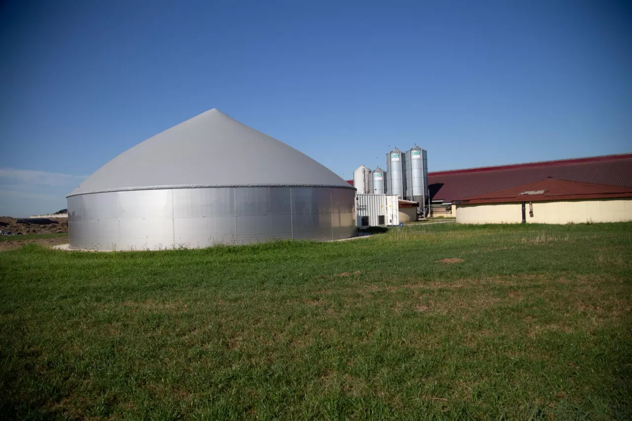 Coraz bardziej popularnym źródłem
energii odnawialnej w gospodarstwach
z hodowlą są mikrobiogazownie.