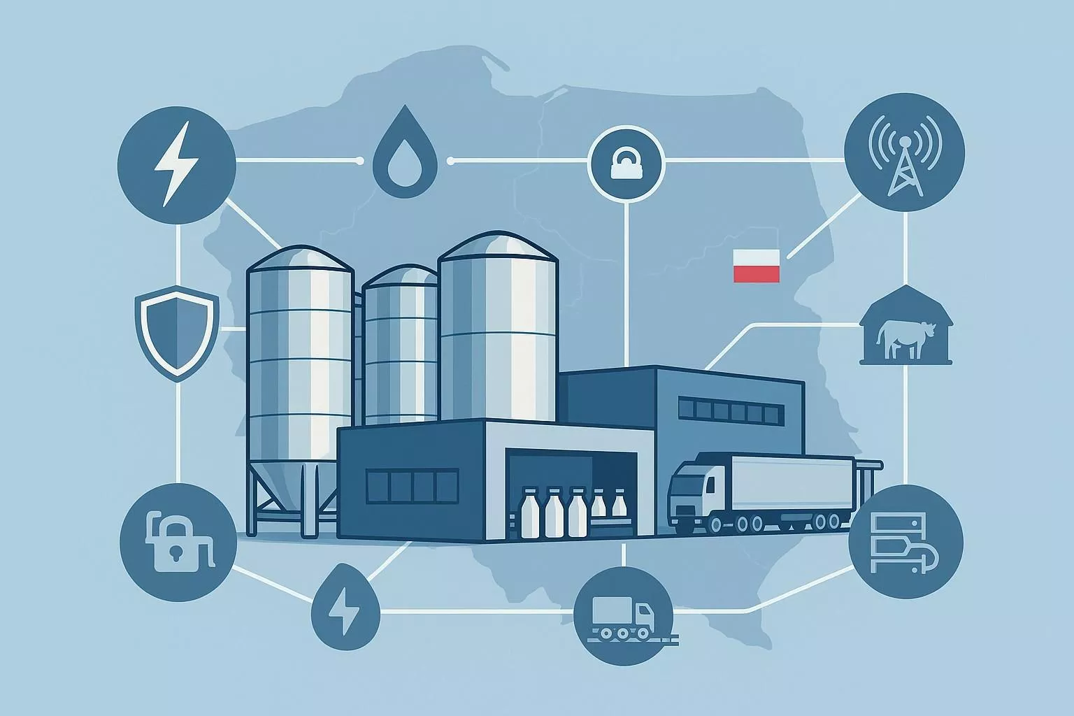 Mleczarnie jak elektrownie. Trafią do infrastruktury krytycznej?