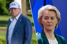 Donald Trump i Ursula von der Leyen (fot. Shutterstock)
