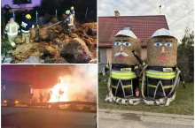 Witacze spłonęły niemal doszczętnie