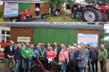 1000 km ciągnikami i rowerami. Rolnicy z Niemiec jadą do Polski na dożynki