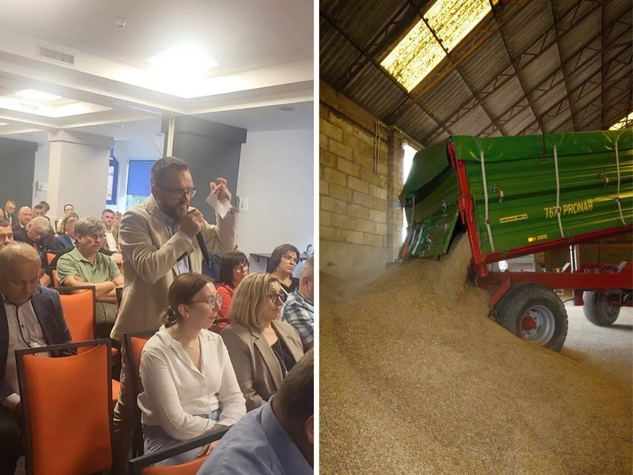 Mocne słowa rolnika do wiceministra. „Pszenica po 600 zł. Jak spłacać kredyty?”