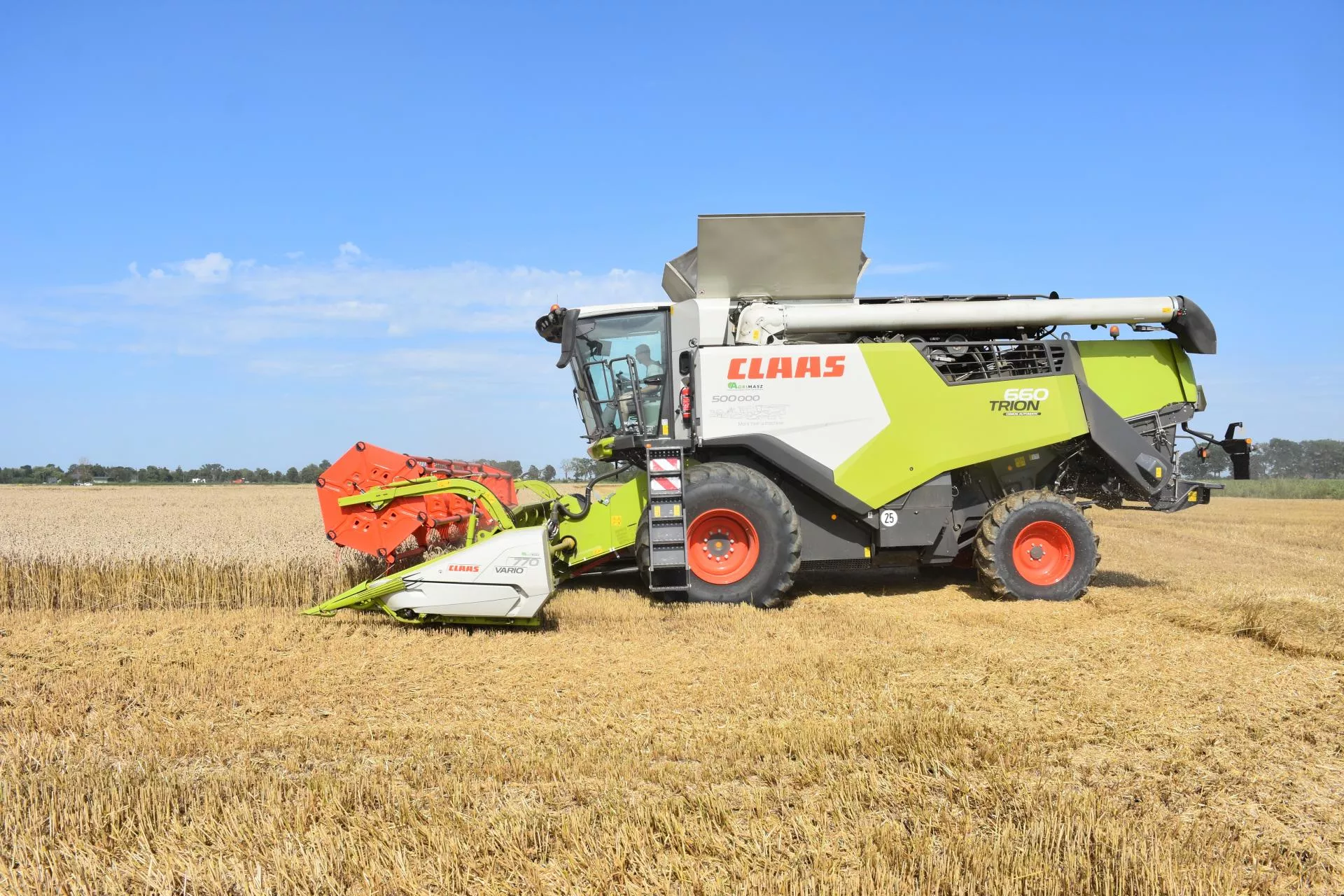 Kombajn, który uczy rolnika. Claas Trion zmienia żniwa