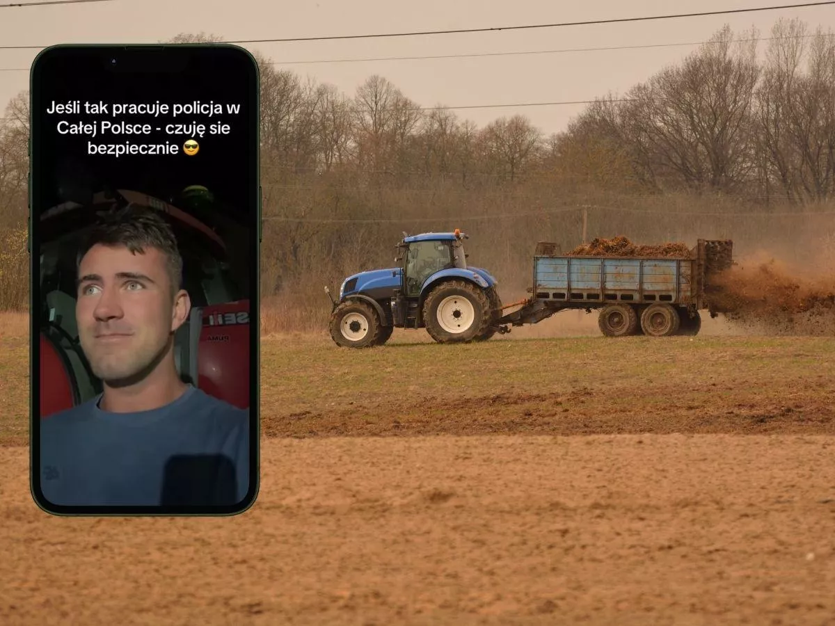 Rolnik kontra policja. Kilka kupek gnoju i od razu patrol pod domem