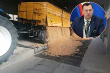 ciągnik, zboże, krajewski