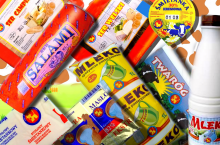 Takie produkty produkowała Spółdzielnia Mleczarska w Lidzbarku Welskim