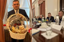 Konrad Krupiński w Pałacu Prezydenckim