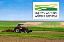 traktor, pole, logo KOWR