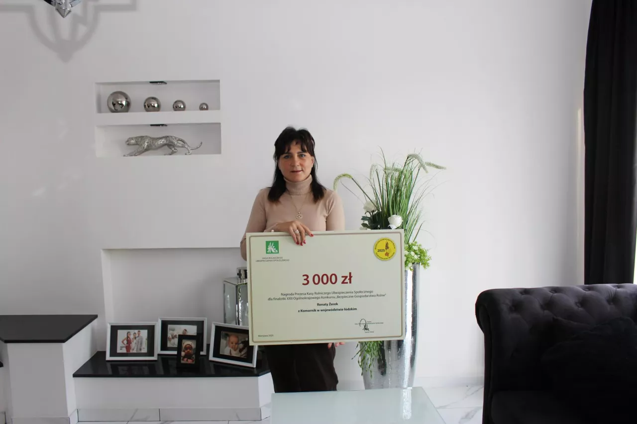 reportaż renata żerek laureatka konkursu bezpieczne gospodarstwo