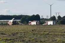 wozy strażackie i sieczkarnia do słomy