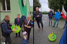 Zamknięte drzwi dla rolników. Ale za to są piaskownica i łopatki