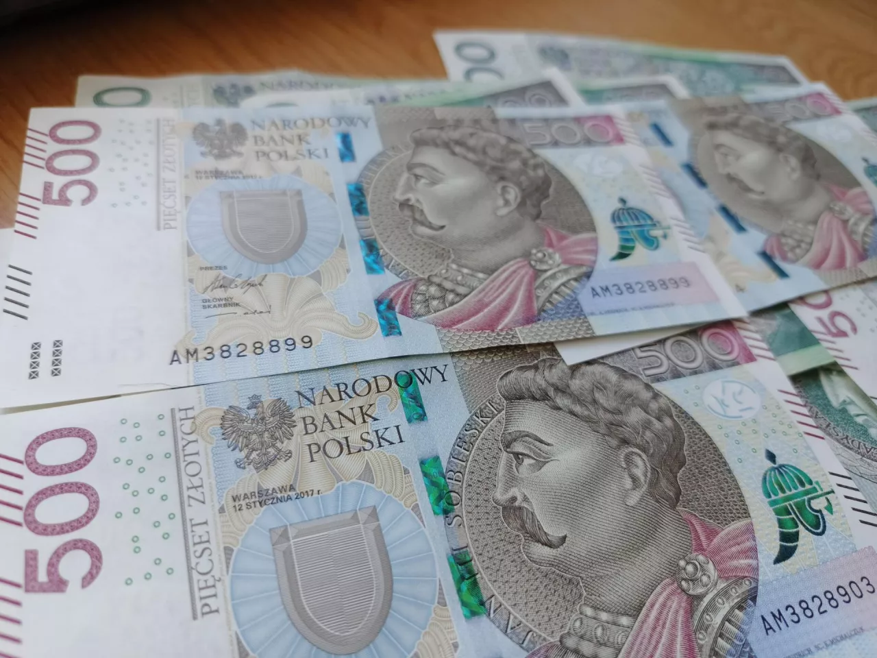 banknoty 500 zł, polska waluta