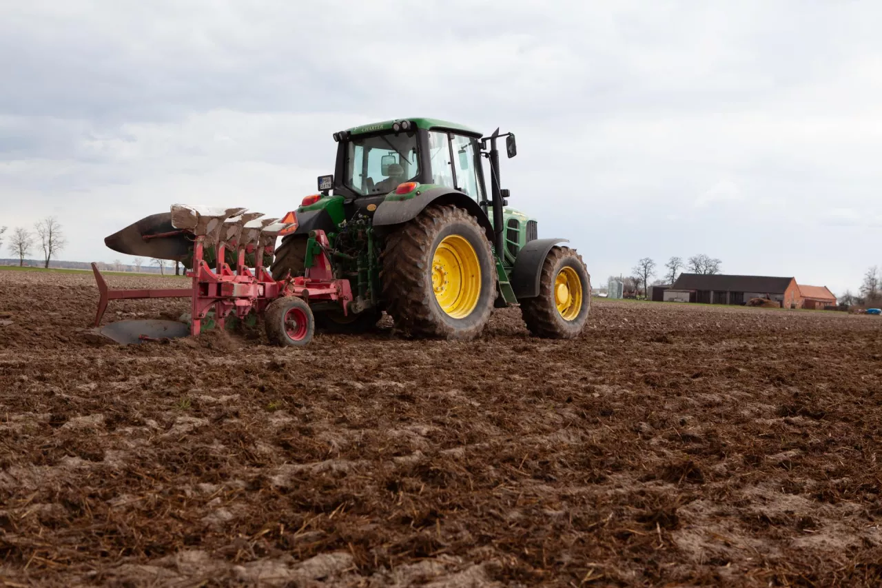 Przyorywanie obornika