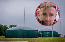 biogazownie, twarz rolnika z OOPR 