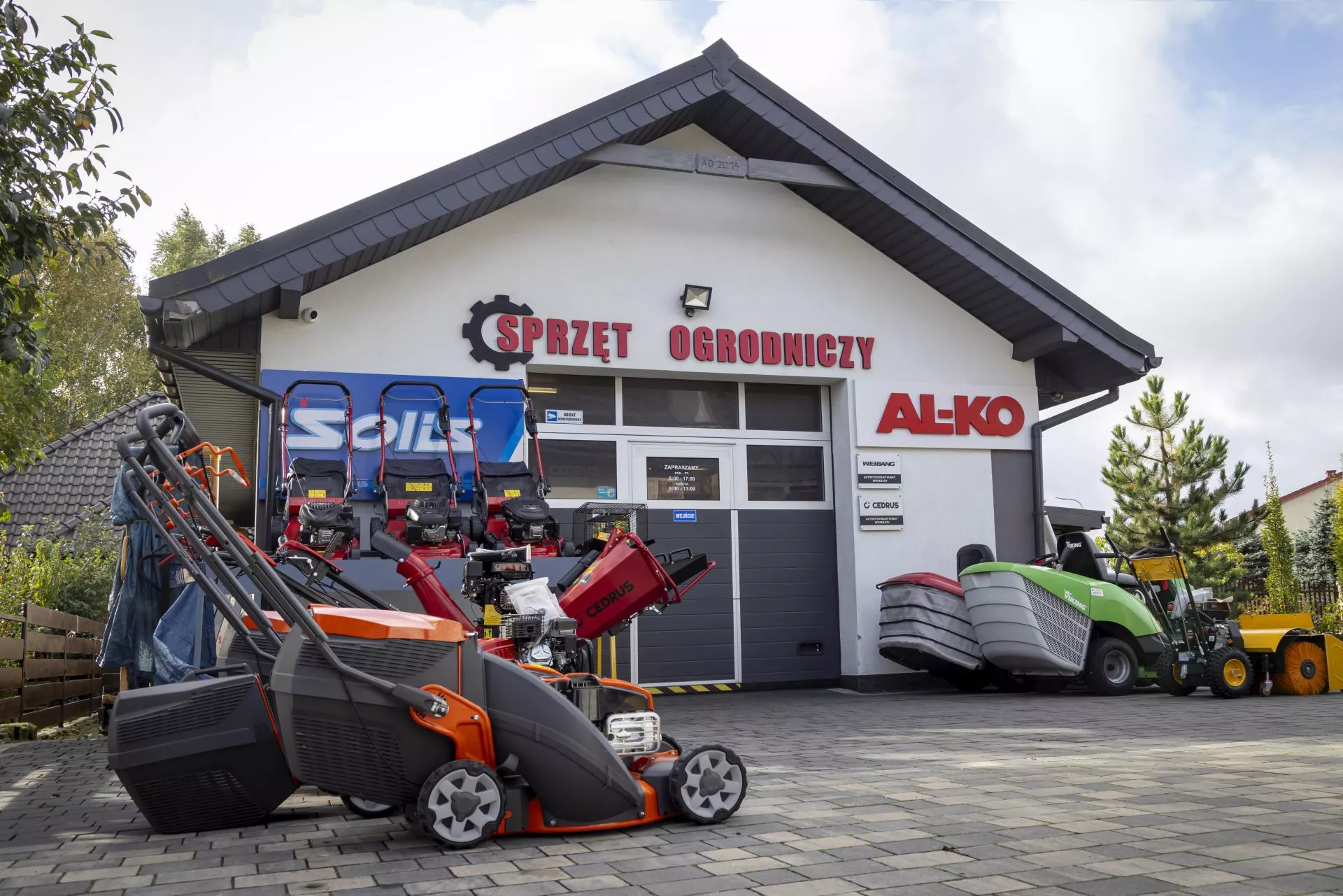 Jesienny serwis sprzętu ogrodniczego z Kramp