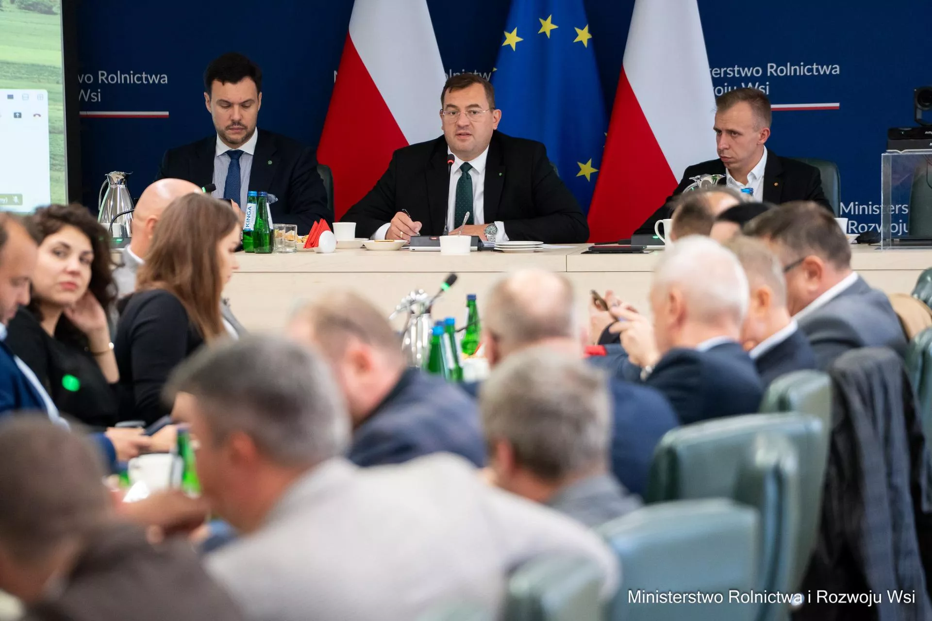 Rolnicy przyjechali do ministra. Zapowiedź dużego protestu [FOTO, WIDEO]
