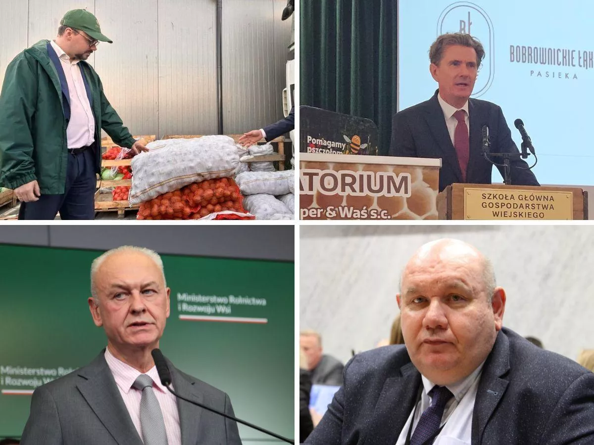 Cztery dymisje w rolnictwie. Krajewski odwołał szefów KRUS i Inspekcji