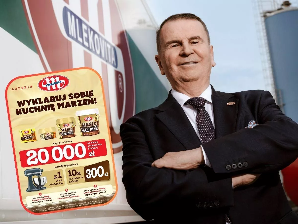 Kup masło, wygraj kuchnię marzeń. Ruszyła ogólnopolska loteria Mlekovity