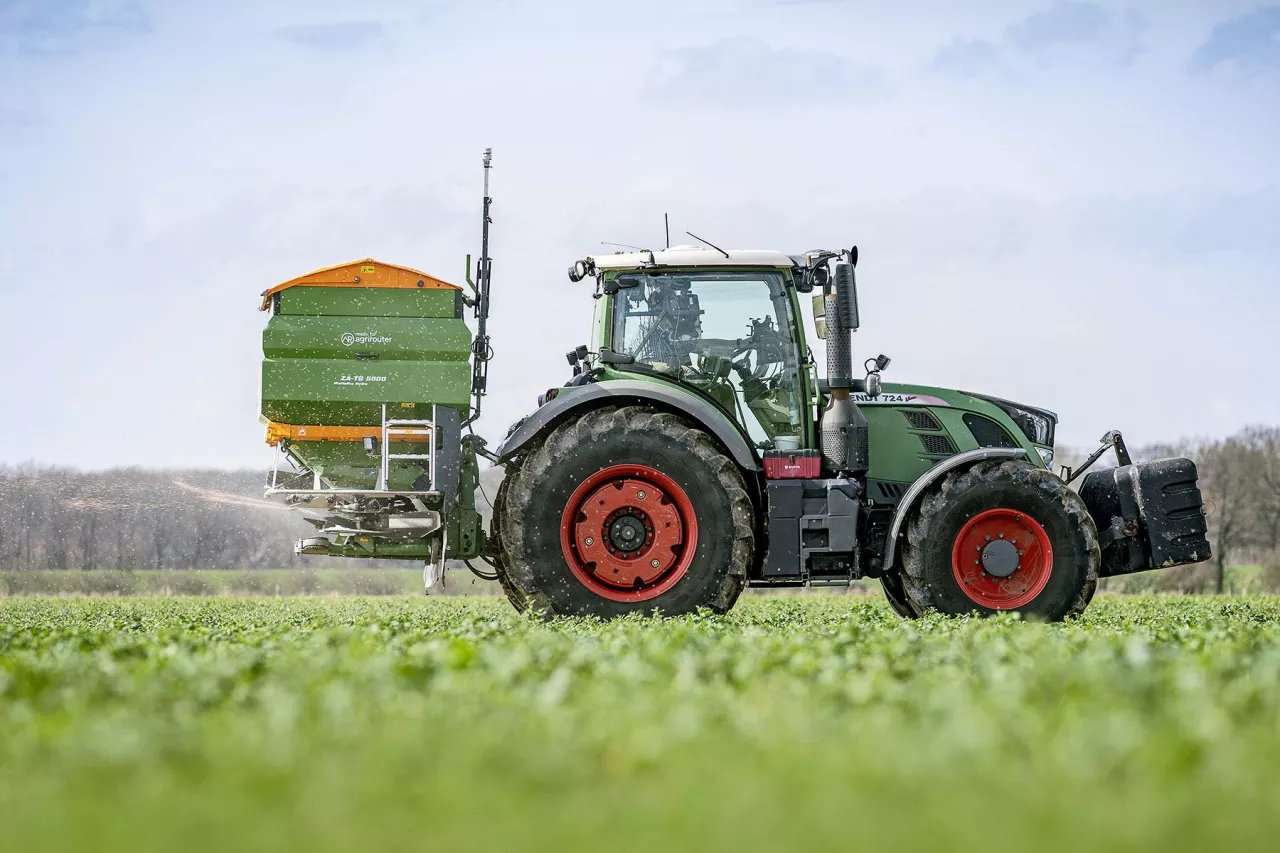 Test rozsiewacza Amazone ZA-TS 5000