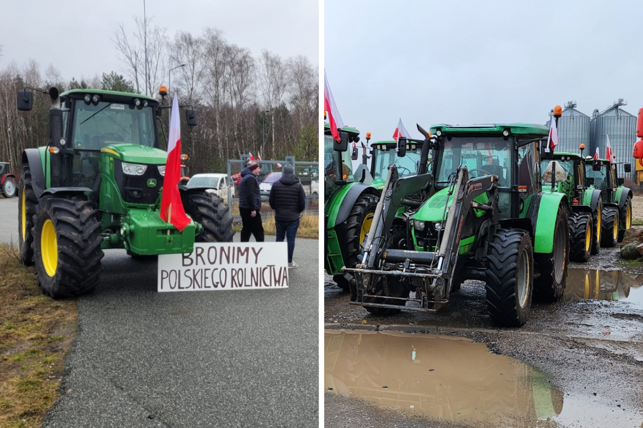 protest rolników