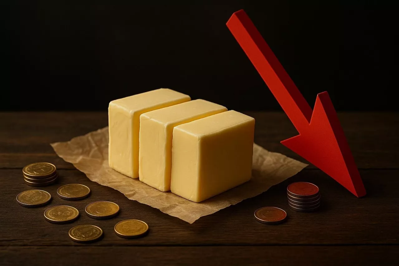 masło, sprzedaż, popyt