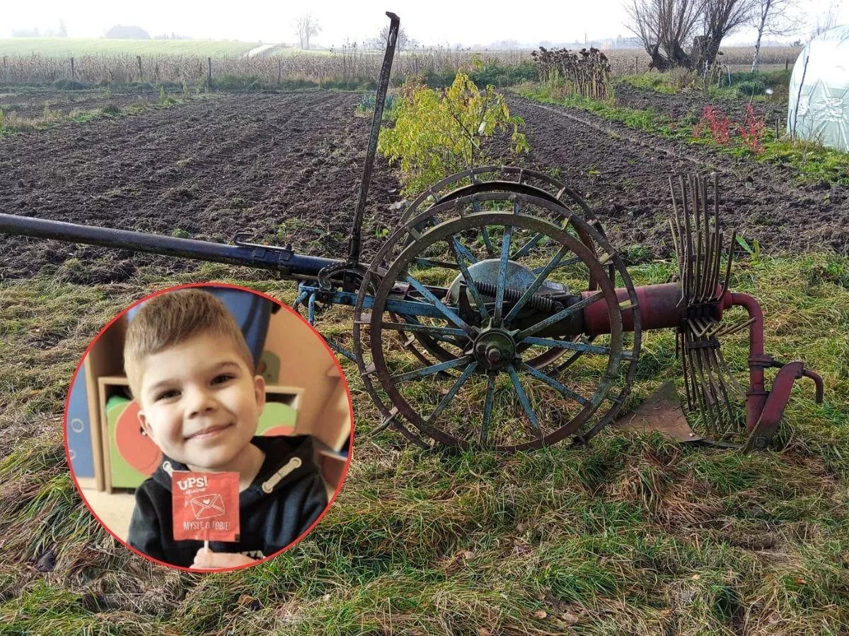 Retro wykopki w Linowcu. Mieszkańcy organizują nietypową akcję, by pomóc 4-letniemu Ignasiowi