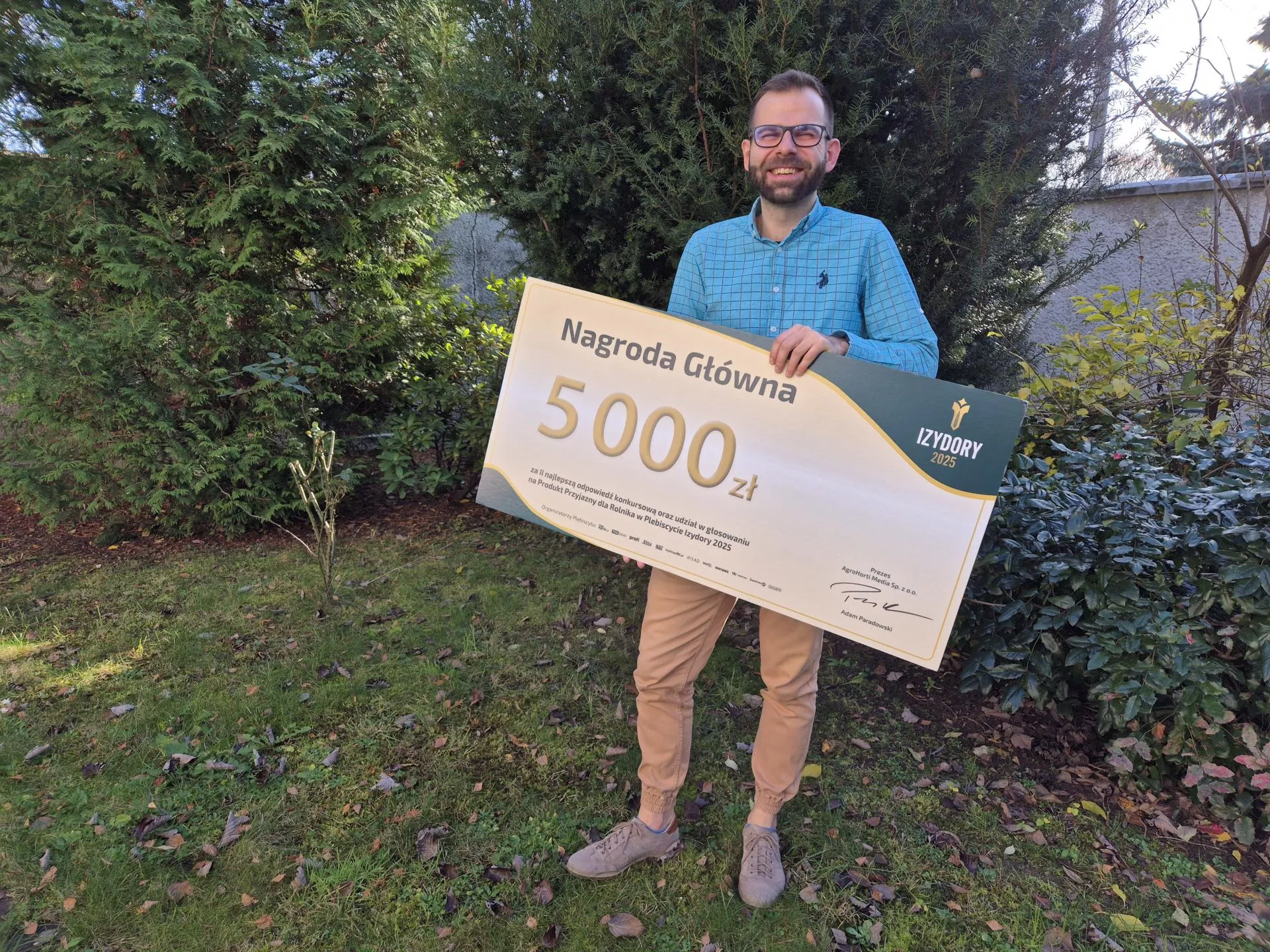Rolnik z Małopolski zdobył nagrodę Izydory 2025. Za co? Na co ją wyda?