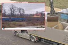 Rolnik alarmuje: pociągi z kukurydzą w deszczu
