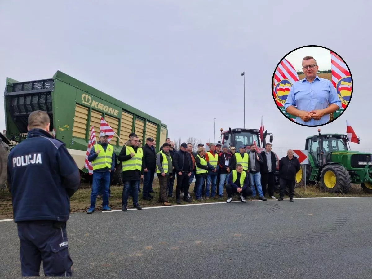 Policja odwiedzała rolników przed protestem. „Metody rodem z PRL”