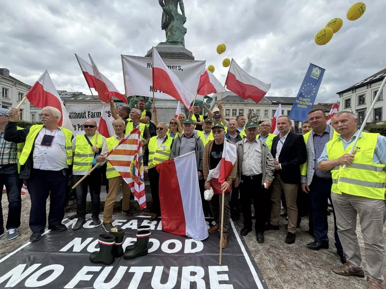 10 000 rolników rusza na Brukselę. „Mamy dość zasłony dymnej”
