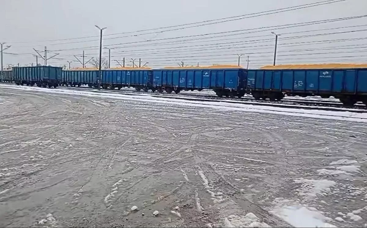 Rolnik znów nagrał pociąg z odkrytą kukurydzą. Co na to państwo?