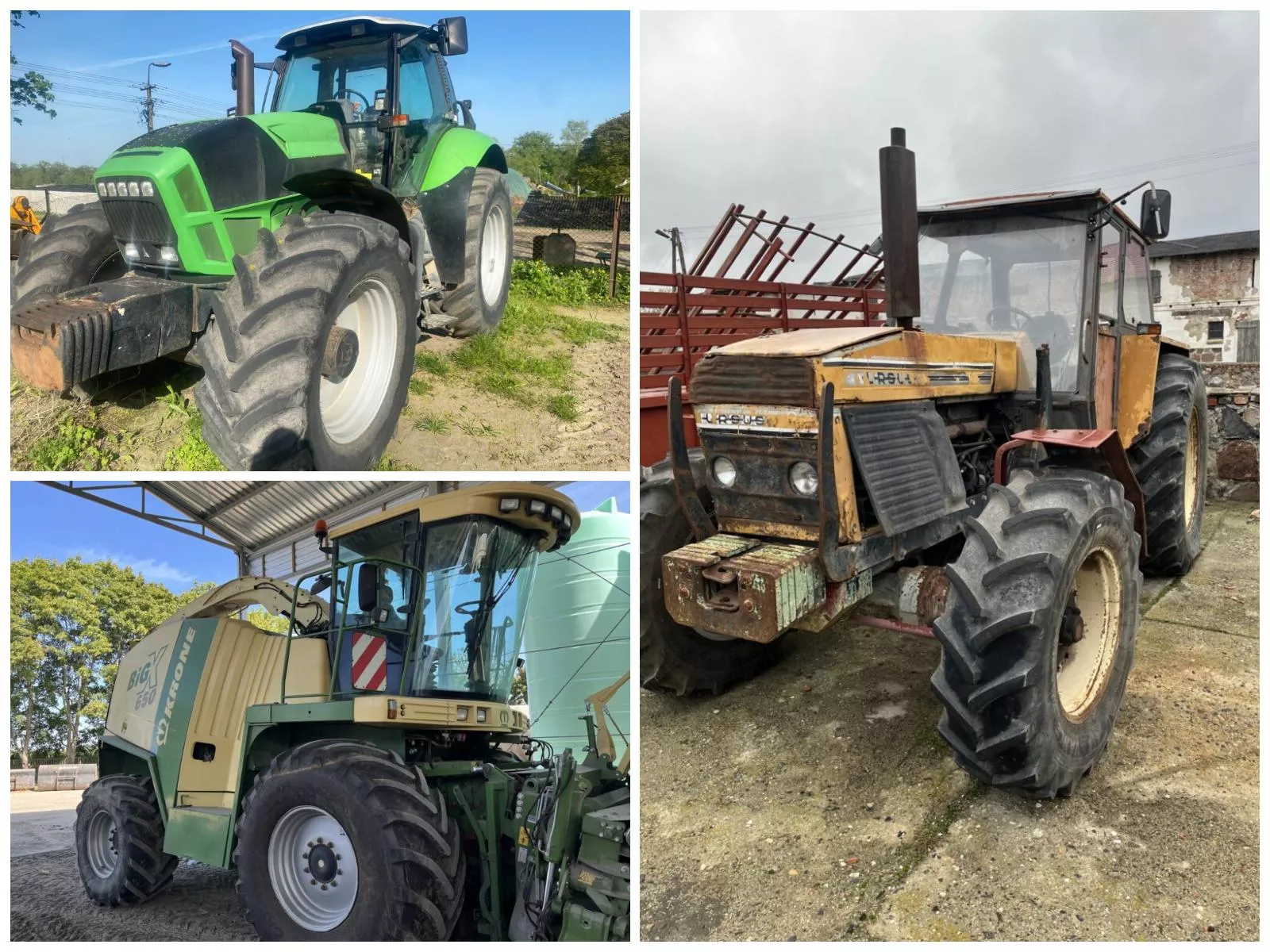 Ciągniki Claas, John Deere i Ursus z państwowych gospodarstw. Ceny zaczynają się od 4 tys. zł