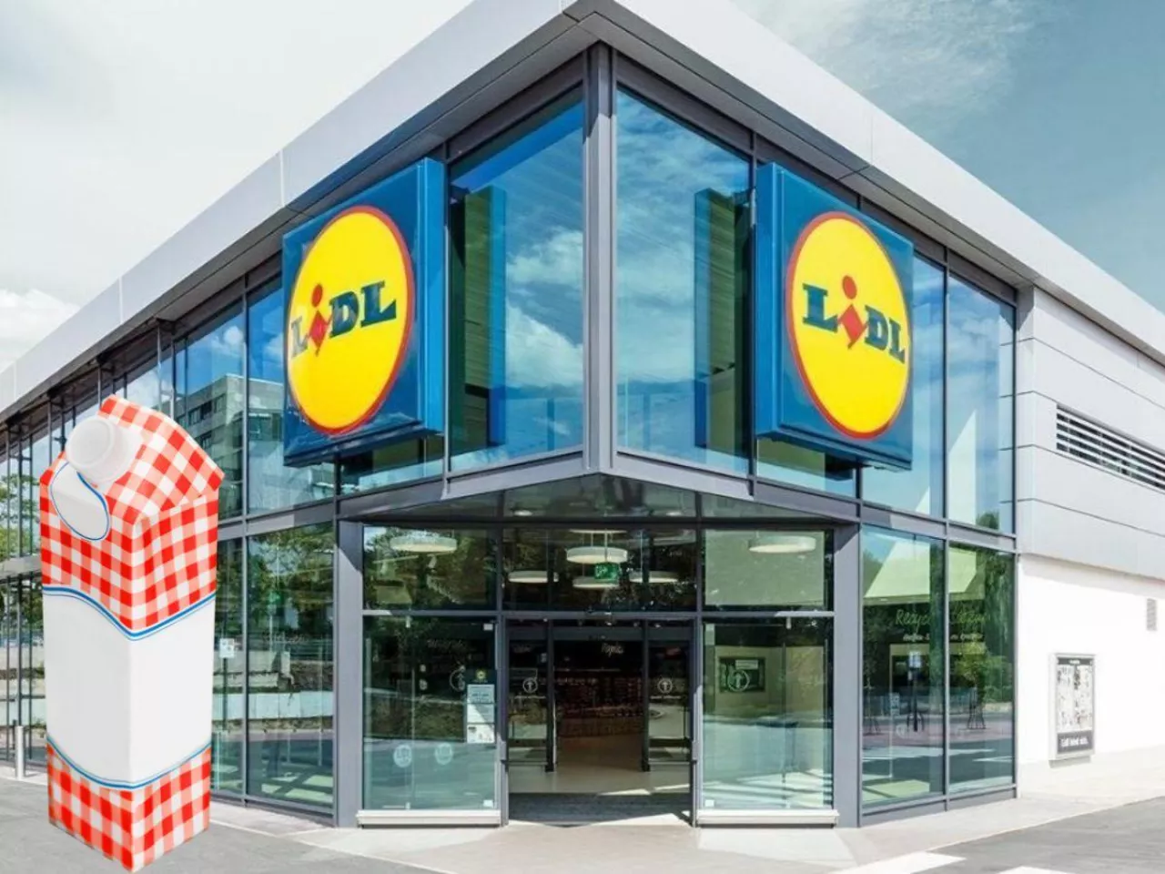 Rolnicy wściekli. Lidl sprzedaje niemieckie mleko za grosze