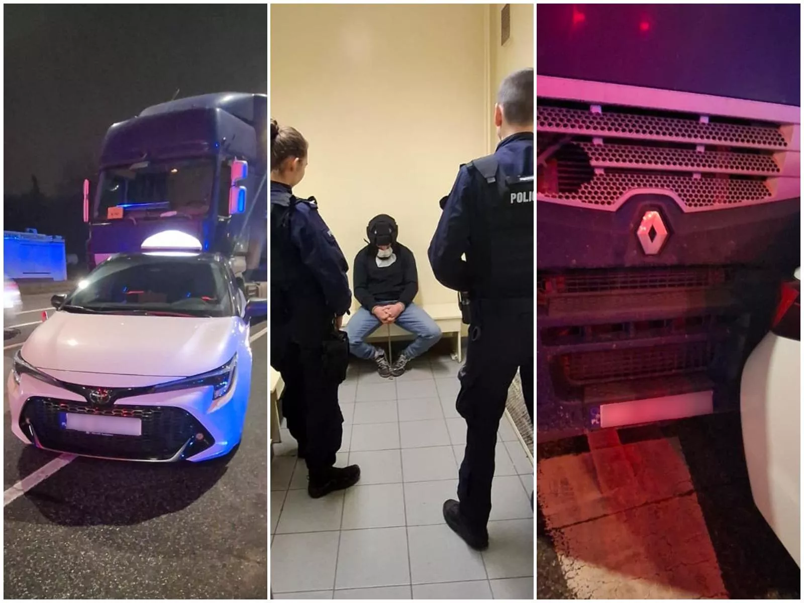 Ukradł tira z burakami i szalał przez dwa powiaty. Policja ruszyła w pościg