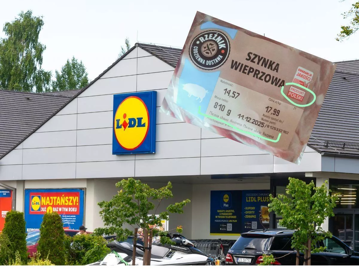 Hiszpańskie mięso z polską flagą. Lidl wycofuje towar po interwencji rolników