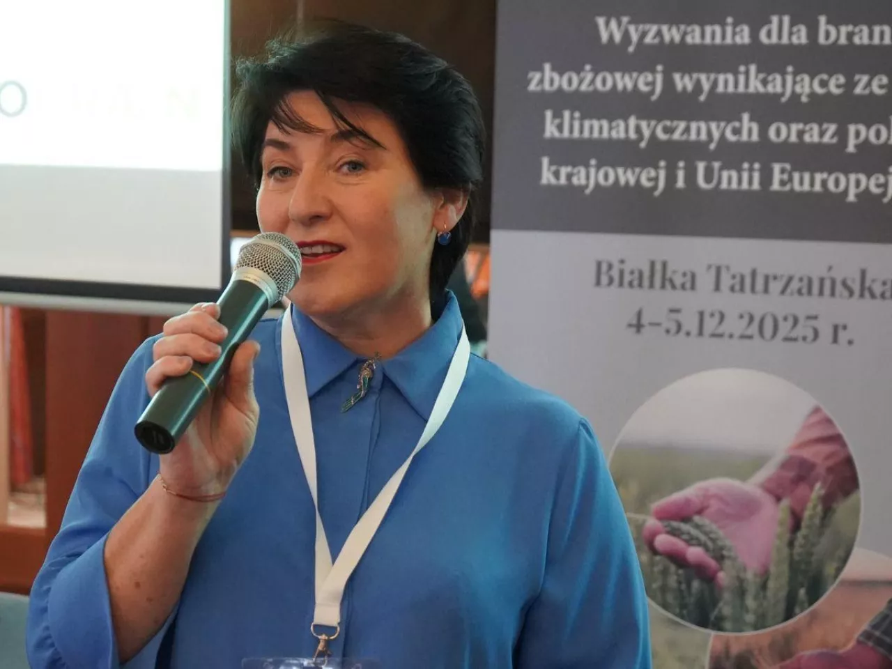 O własnym gospodarstwie, zmianach klimatu, wodzie i chaosie na rynku zbóż