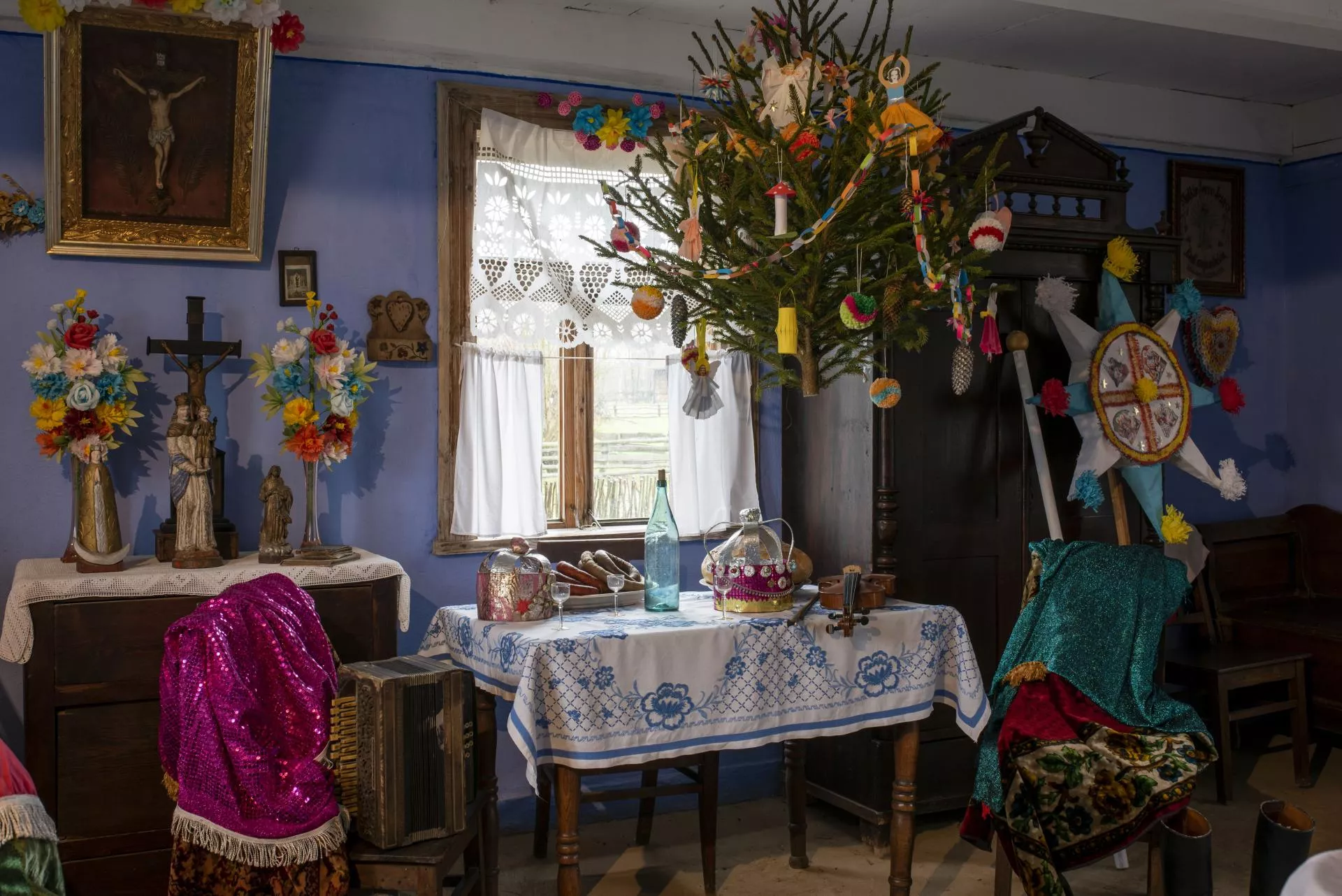 Magiczna noc na wsi. Woda zamieniała się w wino, a zwierzęta mówiły