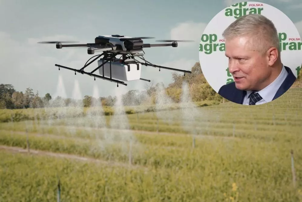Opryski dronami kuszą rolników, ale prawo je blokuje. Kiedy to się zmieni?