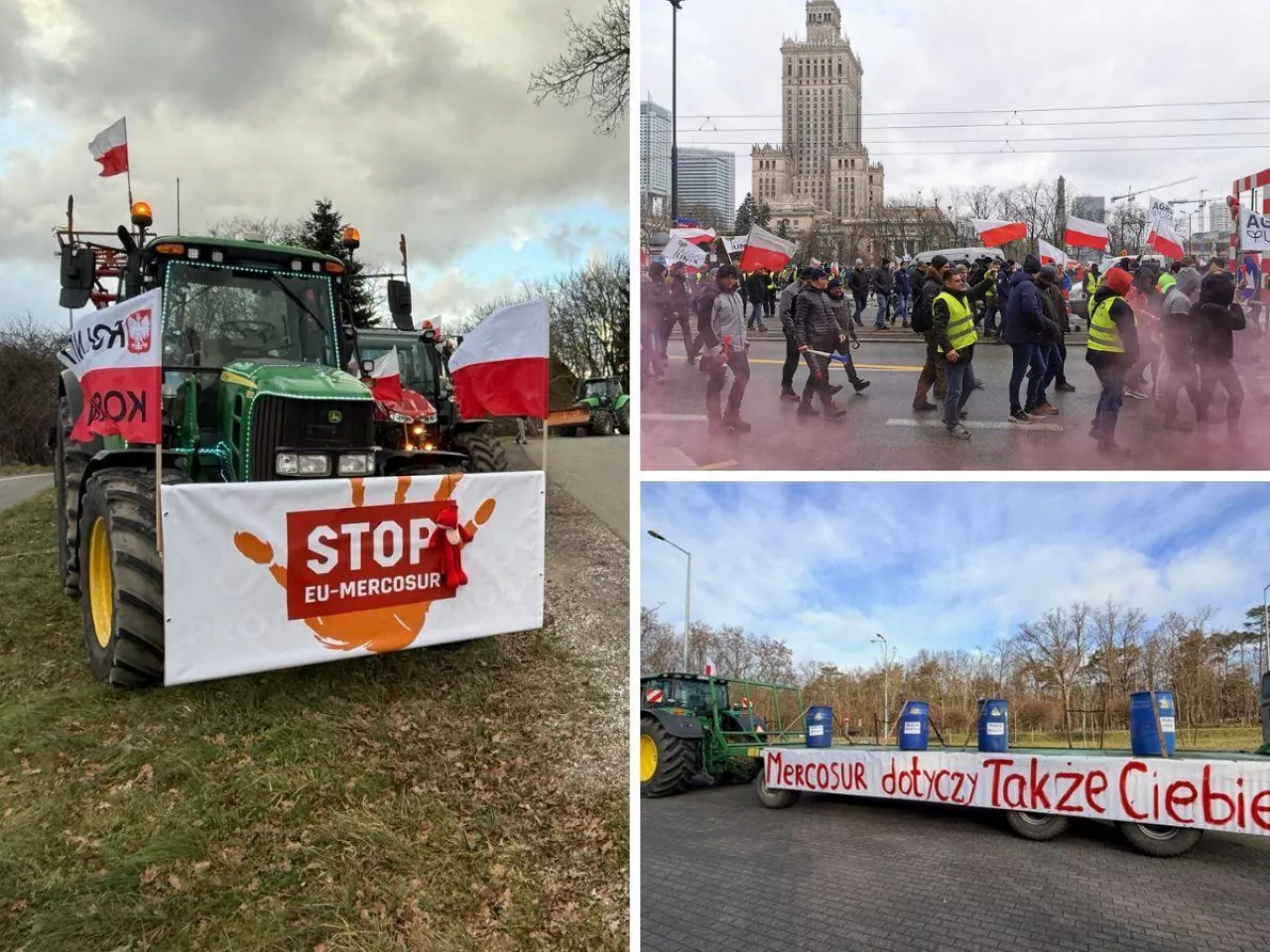 Protest rolników odbędzie się w Warszawie 9 stycznia 2026