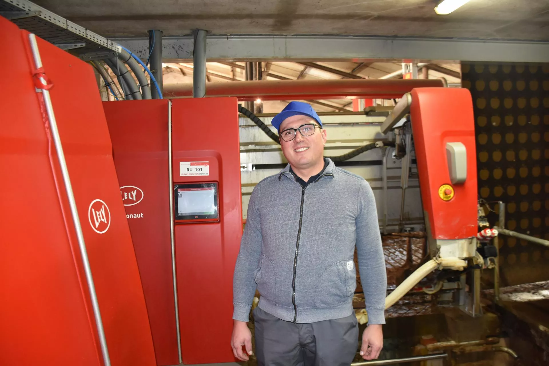 Drugi robot bez rozbudowy obory? Rolnik spod Gostynia liczy litry