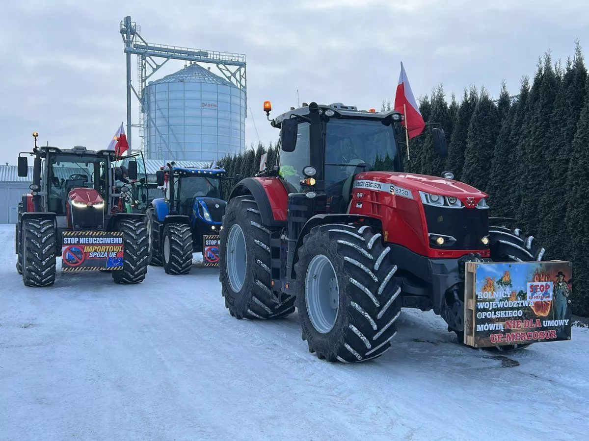 Rolnicy ruszyli na Warszawę. Ciagniki z Opola i Oleśnicy już w drodze