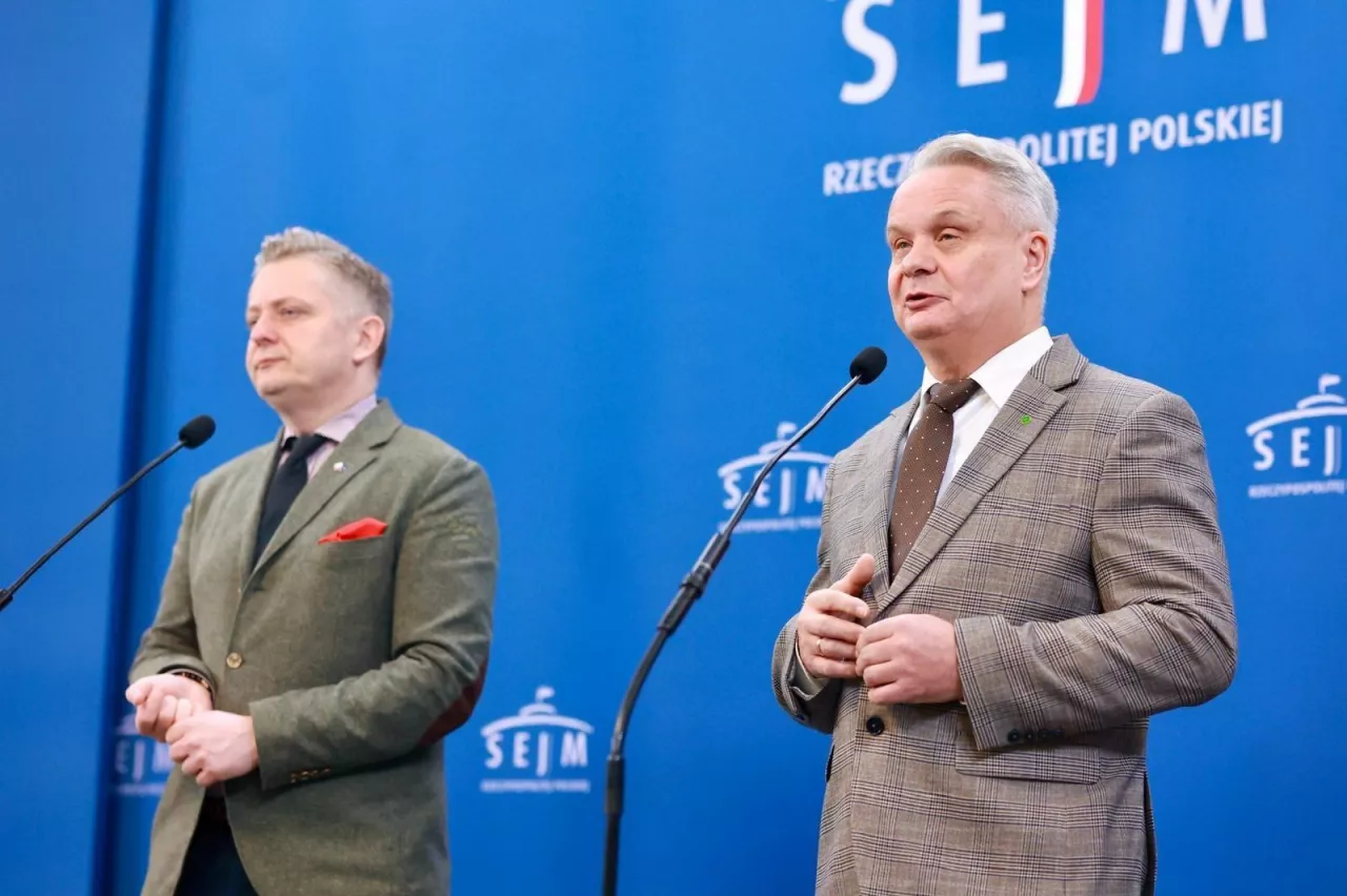 Jakub Stefaniak, Mirosław Maliszewski, Mercosur, konferencja w Sejmie 12.01.2026