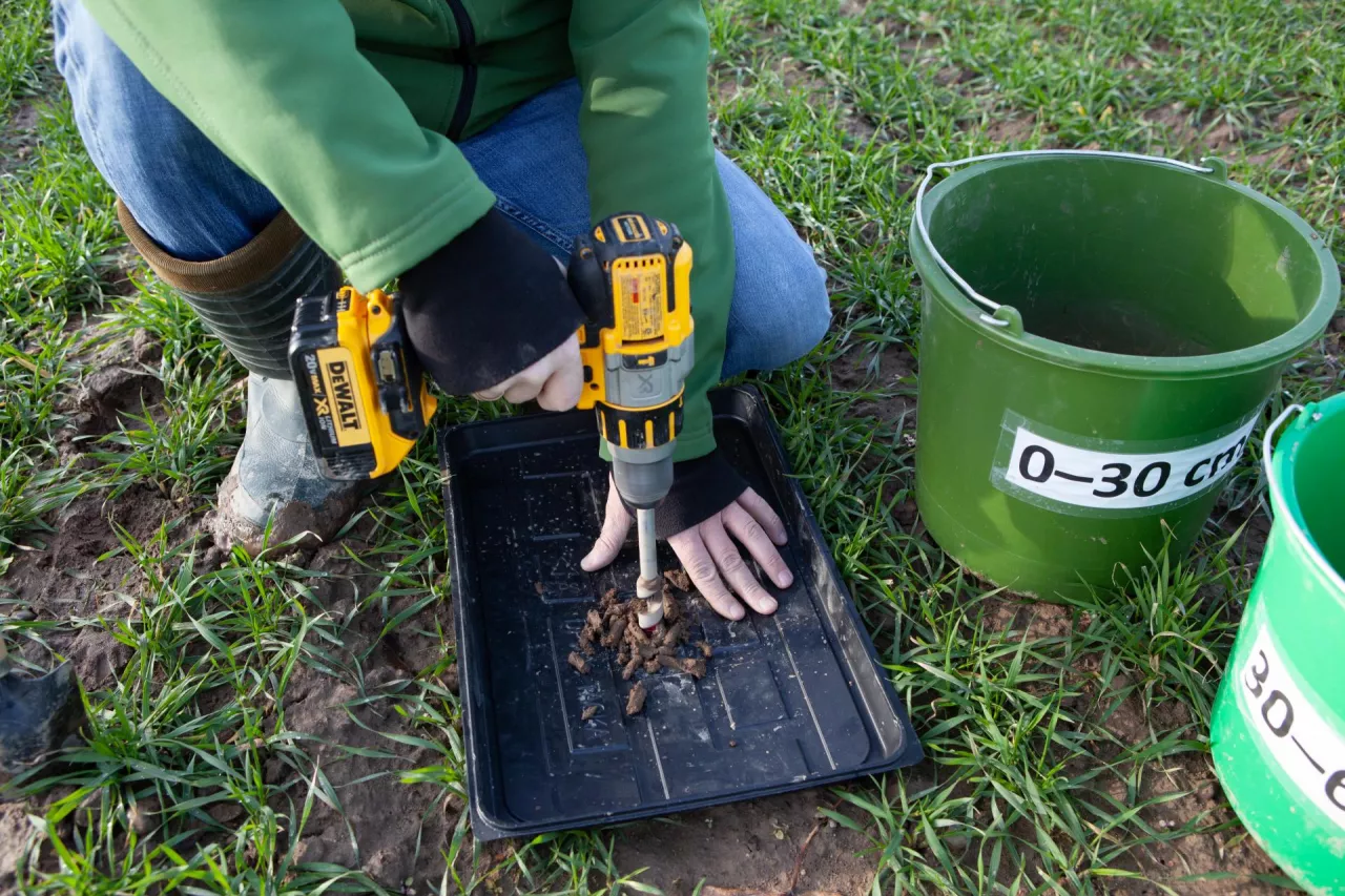 Pobieranie prób na azot mineralny