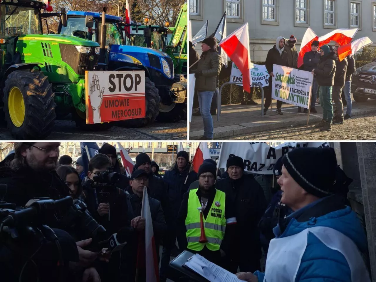 Wrocław protest pod Urzędem Wojewódzkim
