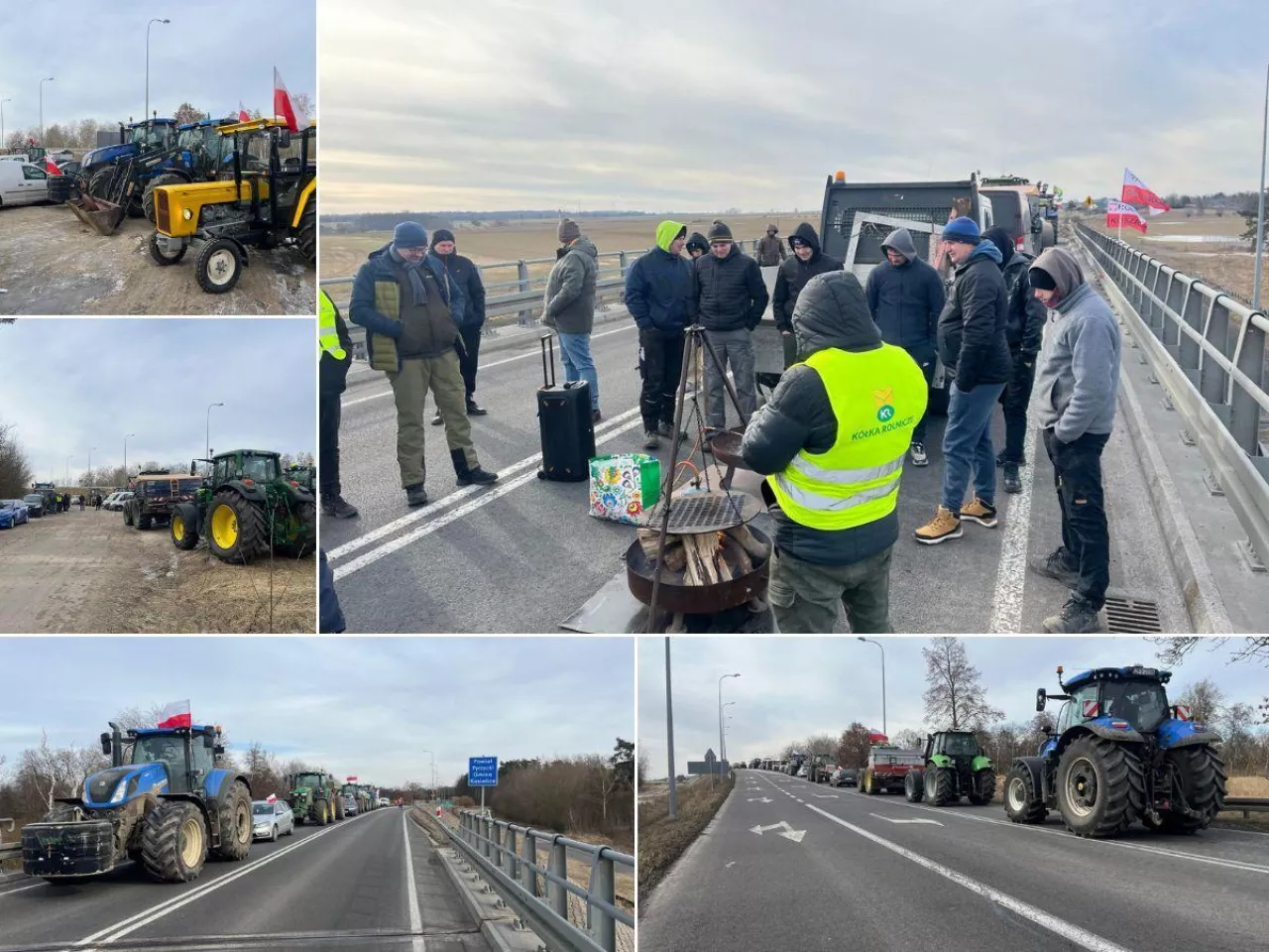 Protest rolników S3 20.02.2026 r.