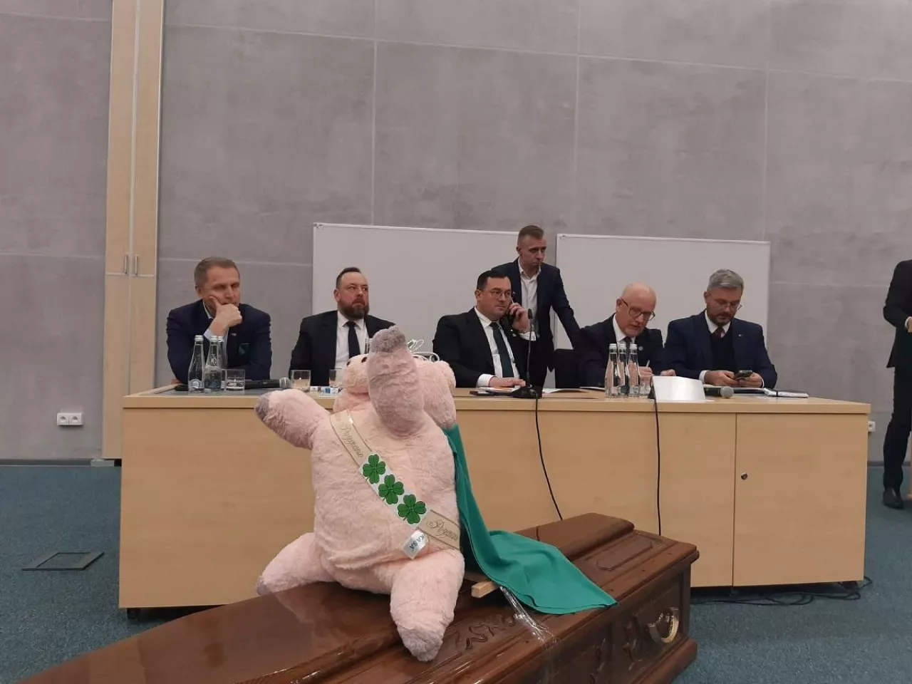 Gorąco na spotkaniu z ministrem rolnictwa w Siedlcach