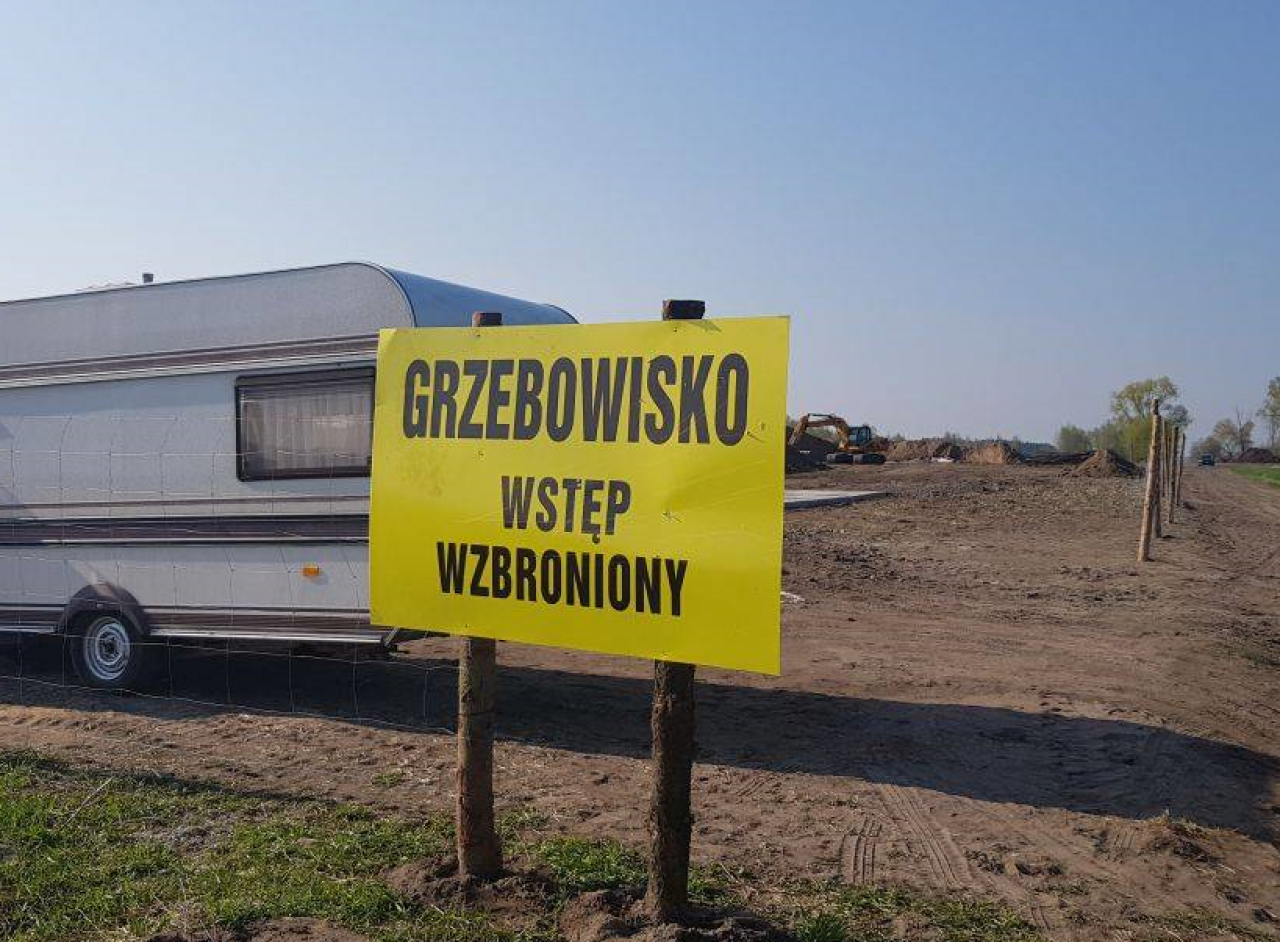 teren grzebowiska dla zwierząt