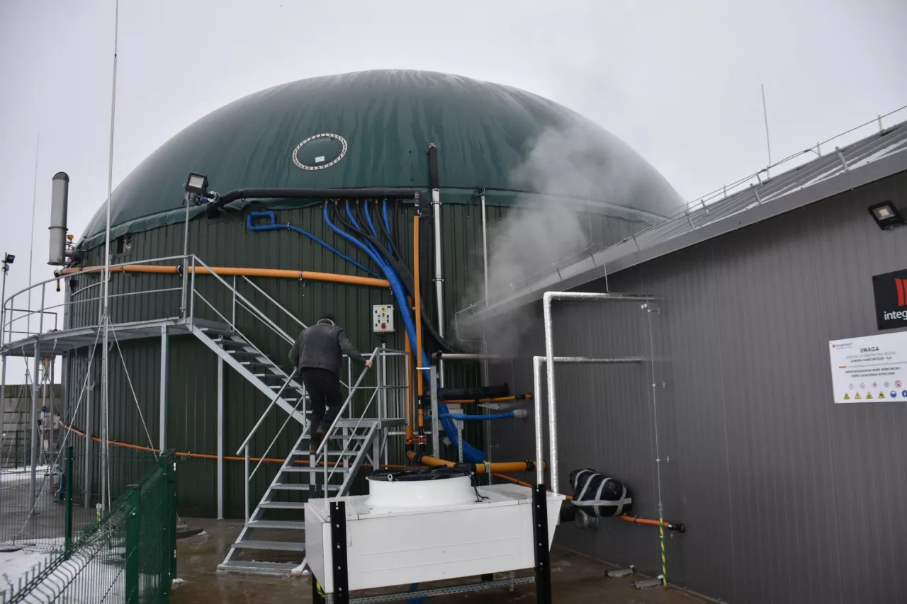 Biogazownia o mocy 50 kW